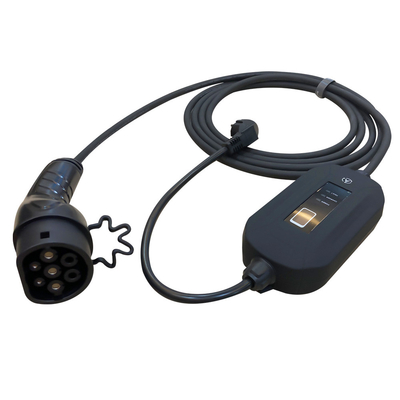 SAE J1772のタイプ1携帯用EV充満銃の充電器16A AC IP55