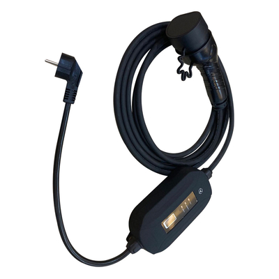 SAE J1772のタイプ1携帯用EV充満銃の充電器16A AC IP55