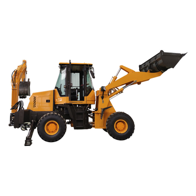 SINOMACHの小さい630のバックホウの積込み機機械後輪のサイズ19.5L-24R4-12PR