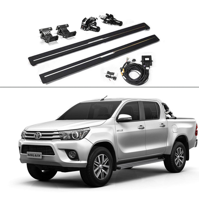 Hiluxビゴの折り畳み式の踏板のHiluxの側面ステップ防水100%をアルミ合金