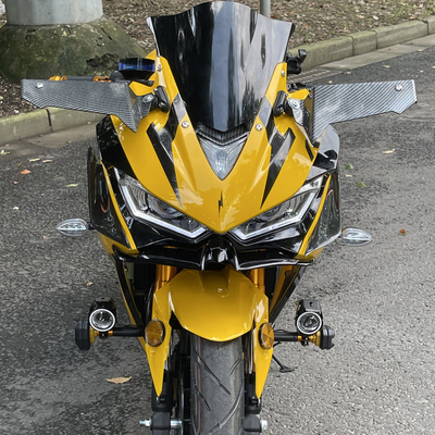 400ccはロード レースのオートバイ80km/Hディスク モーター バイクに動力を与えた