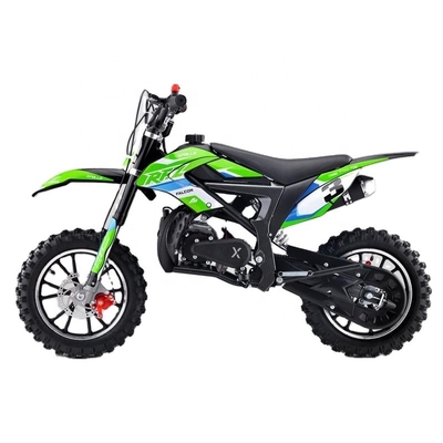 セリウムEPA ECE DB10SAの緑のロード レースのオートバイ50cc 2の打撃