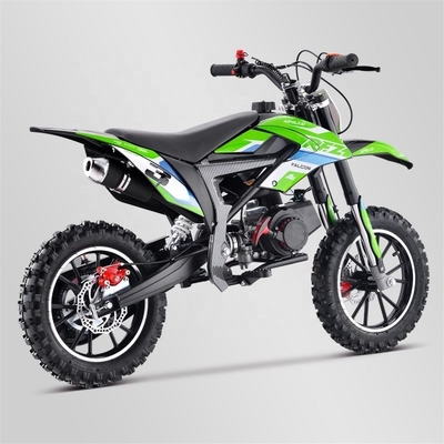 セリウムEPA ECE DB10SAの緑のロード レースのオートバイ50cc 2の打撃