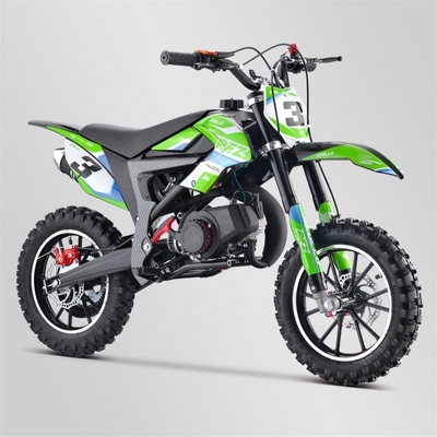 セリウムEPA ECE DB10SAの緑のロード レースのオートバイ50cc 2の打撃