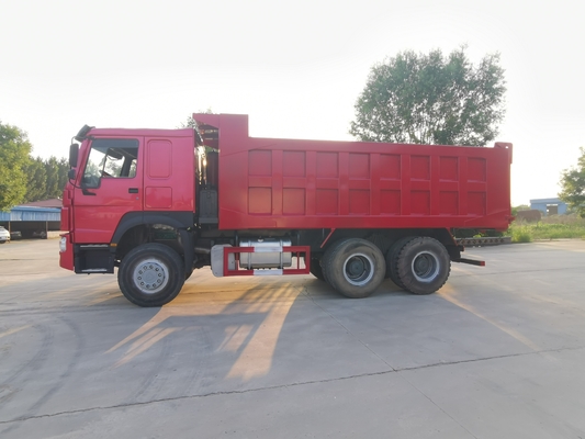 Sinotruk改装されたHowo 371の6x4ユーロ3のマイレッジ65,000kmをダンプ トラック