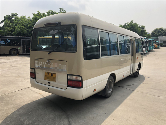 エンジン2.7L 113kwトヨタ・コースターは乗客バス23座席2014年を使用した