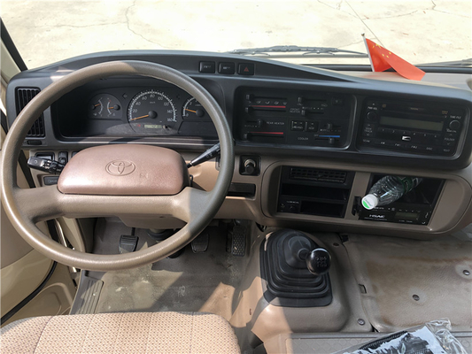 エンジン2.7L 113kwトヨタ・コースターは乗客バス23座席2014年を使用した