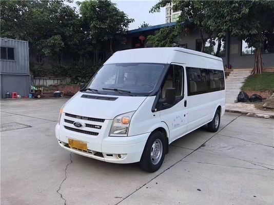 フォード・トランジットJMC 15 Seaterの小型使用された乗客バス103kw 2.4L